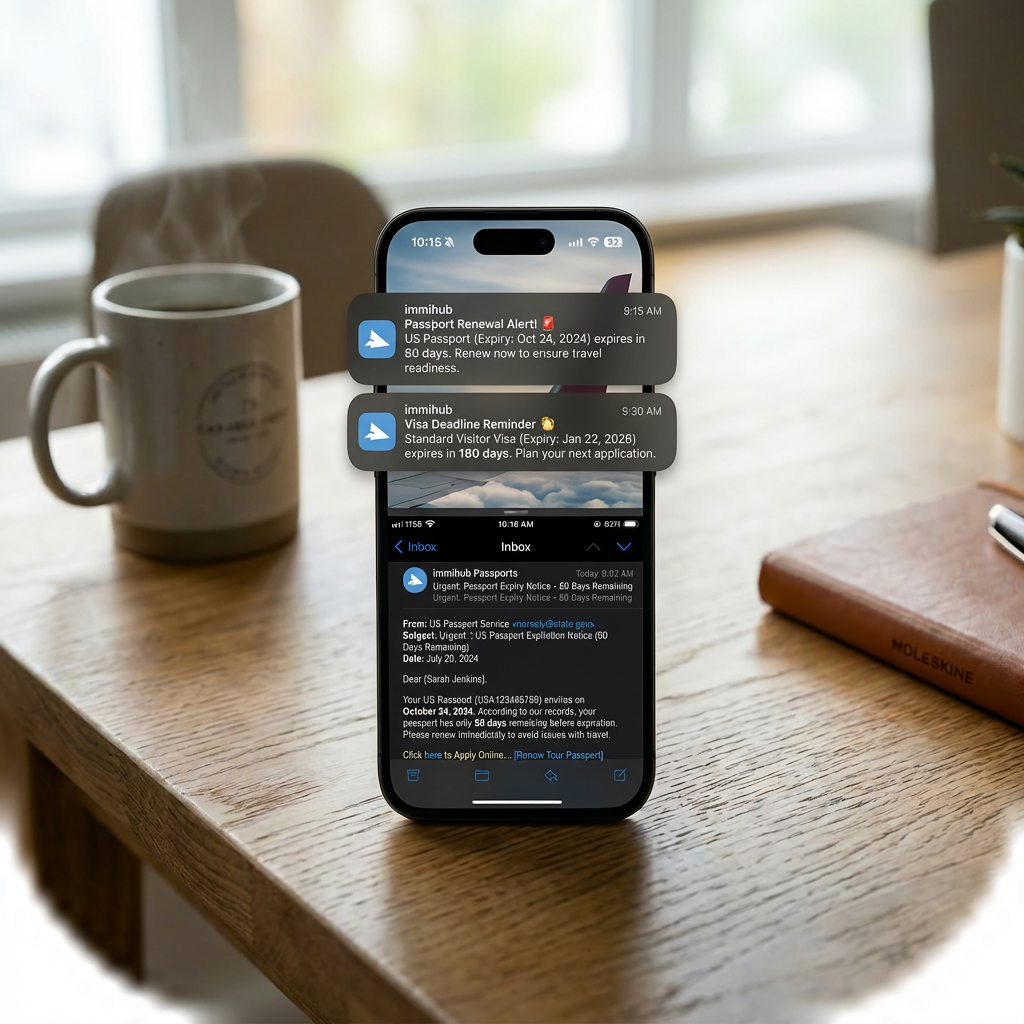Push + Email Reminders